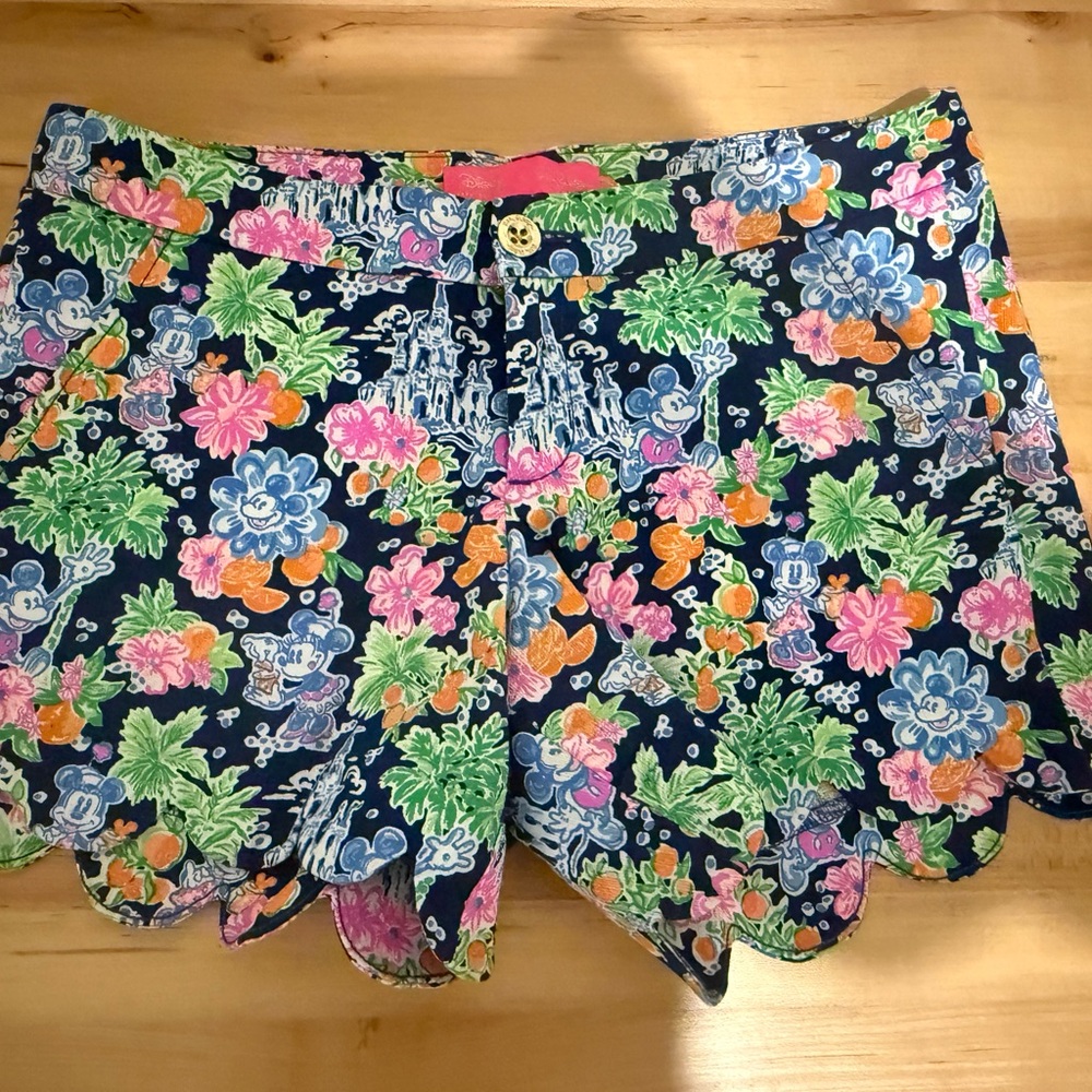 Lilly Pulitzer Disney Buttercup Shorts